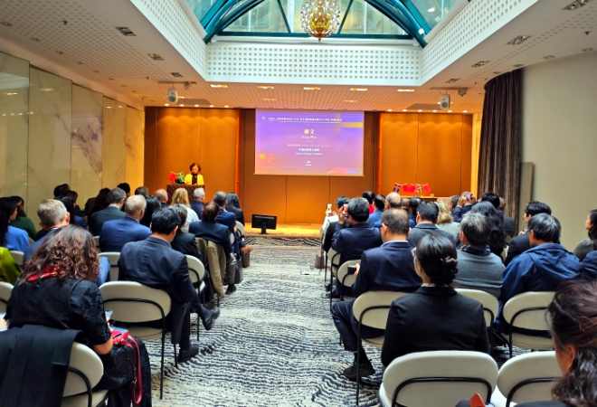 驻瑞典使馆参赞康文出席北欧深圳总商会2026年会